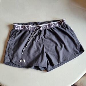 Grey Under Armour Athletic Shorts